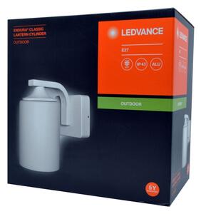 Aplică de exterior CYLINDER 1xE27/60W/230V IP43 albă Ledvance