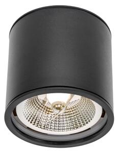 Spot pentru baie CHLOE AR111 1xGU10/12W/230V IP65 negru rotund