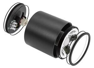 Spot pentru baie CHLOE AR111 1xGU10/12W/230V IP65 negru rotund