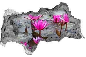 Autocolant autoadeziv gaură floare de lotus