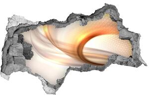 Autocolant 3D gaura cu priveliște abstract