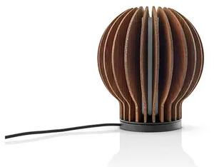 Radiant Round Portable Veioză Smoked Oak - Eva Solo