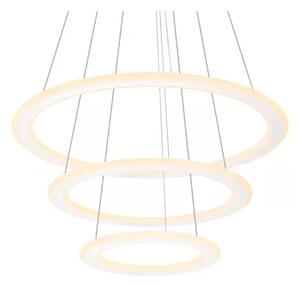 One Flat Lustră Pendul Triple 2700/3000K White - SLV