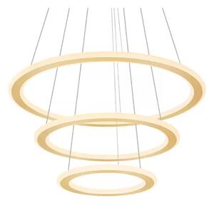 One Flat Lustră Pendul Triple 2700/3000K Brass - SLV