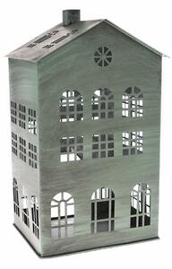 Suport de lumânări din metal Rustik House, 18 x 31x 15 cm