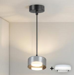 Brilagi - LED Pendul suspendat pe cablu AURA LUX 1xGX53/30W/230V negru/fumuriu