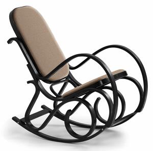 Scaun balansoar Houston 548, Wenge, 95x52x90cm, 11.5 kg, Lemn: Mesteacăn