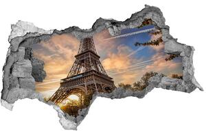 Autocolant autoadeziv gaură Turnul Eiffel din Paris