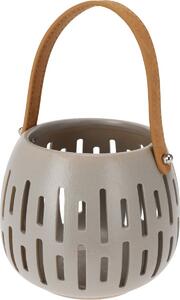Felinar decorativ Dark grey, 14,5 x 12 cm