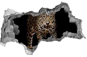 Autocolant gaură 3D Jaguar