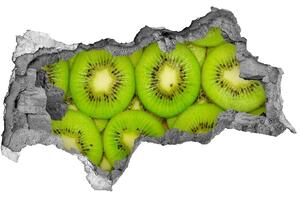 Autocolant un zid spart cu priveliște furnir kiwi
