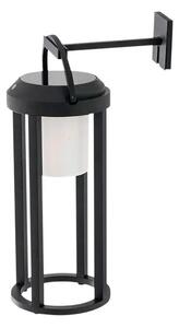 Tilena Round Lampă cu celule solare Negru - Lucande