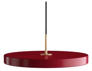 Asteria Plus Lustră Pendul Medium Ruby Red/Brass - UMAGE