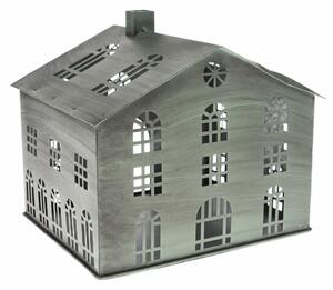 Suport de lumânări din metal Rustik House, 18 x20,5 x 18 cm