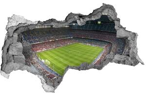 Fototapet 3D gaură în perete Stadionul Barcelona