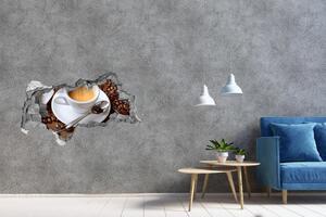 Fototapet un zid spart cu priveliște cafea aromatică