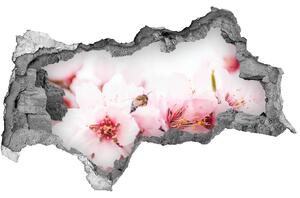 Autocolant de perete gaură 3D flori de cireș