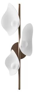 Florii 3 Aplică de Perete Dark Bronze/White - Nuura