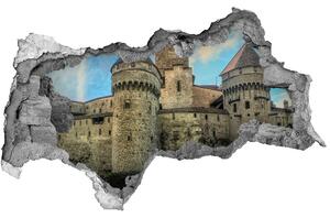 Autocolant gaură 3D Castelul din Elveția