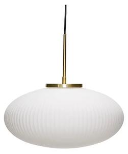 Serene Lustră Pendul Ellipse Alb - Hübsch