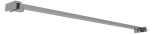 Erga Paris, suport de colț pentru paravane de duș cu grosimea sticlei 6/8/10 mm, lungime 60 cm, cromat, ERG-V02-PARIS-BAR60-CR