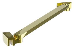 Erga Paris, suport de colț pentru paravane de duș cu grosimea sticlei 6/8/10 mm, lungime 35 cm, auriu strălucitor, ERG-V02-PARIS-BAR35-GD