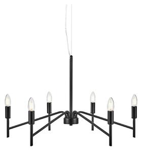 Monarch 6 Lustră Pendul Negru - Markslöjd