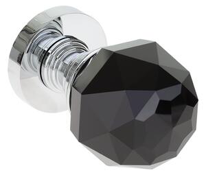 Kuchinox Mâner rotund din cristal Kuchinox, crom negru, LAV-KTK_09NB
