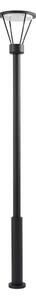 Elario LED Lampă de parc H222 Negru - Lucande