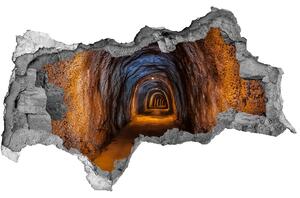 Autocolant de perete gaură 3D tunel subteran