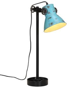 Lampă de birou 25 W, albastru uzat, 15x15x55 cm, E27