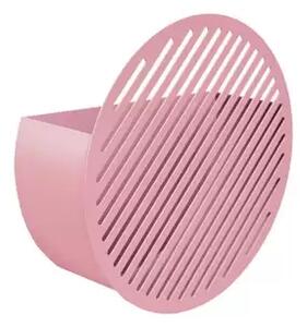 Diagonal Wall Basket Medium Bubblegum Roz - Swedish Ninja