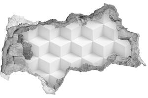 Autocolant 3D gaura cu priveliște Iluzia spațiului tridimensional
