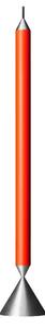 Apollo 59 Lustră Pendul Red Orange/Aluminium - Pholc