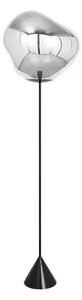 Melt Cone Slim Lampadar Silver - Tom Dixon