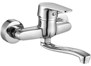 Kuchinox Luga, baterie lavoar/lavoar de perete L-193, cromat, LAV-BQL_050D