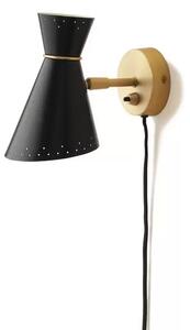 Bloom Aplică de Perete Black Noir - Warm Nordic