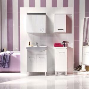 Cersanit Olivia, dulap suspendat 35x56x15 cm, alb lucios, S543-009-DSM