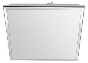 Sapho Sapho, Plafonieră LED ARGINTIE 28x28cm, 10W, 230V, 3000K/4000K/6500K, IP44, crom, AU478