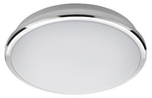Sapho Sapho, plafonieră LED ARGINTIE, diametru 29cm, 10W, 230V, 3000K/4000K/6500K, IP44, cromat, AU480