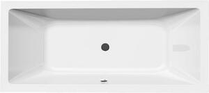 Aqualine Aqualine, cada dreptunghiulara NISA 180x80x41cm, alba, A1880