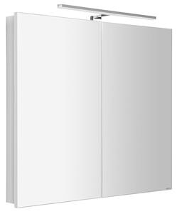 Sapho Sapho, galerie GRETA cu iluminare LED, 81x70x14cm, mat alb, GR080-0031