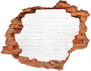 Fototapet un zid spart cu priveliște zid de cărămidă