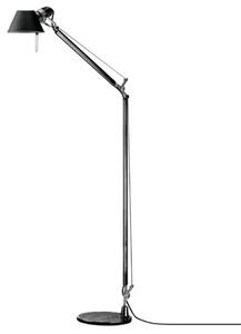 Tolomeo Reading Lampadar Black cu Aluminium Base - Artemide