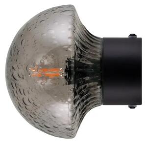 Fungo 16 Aplică de Perete/Plafonieră IP44 Fum/Negru - Globen Lighting