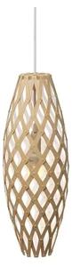 Hinaki Lustră Pendul H50 White 1 Side - David Trubridge