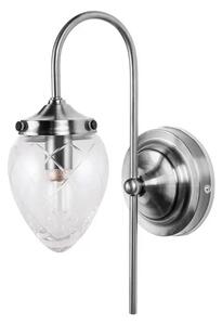 Juni Aplică de Perete IP44 Antichitate Oțel/Clar - Globen Lighting