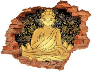 Autocolant autoadeziv gaură sitting buddha