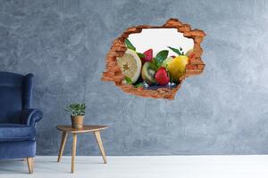 Autocolant autoadeziv gaură Fructe si legume
