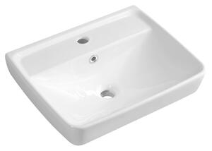 Aqualine Aqualine, chiuveta ceramica DURU 50x40 cm, alba, TU0350